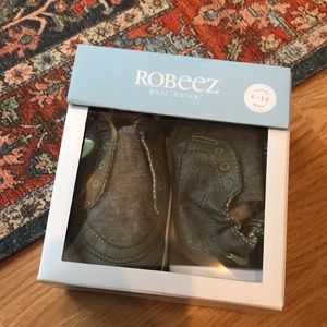 Roobeez Stylish Steve shoes gray 6-12 month